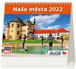 MiniMax Naše města 2022 - stolní kalendář