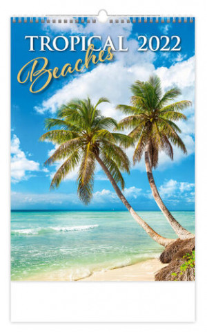 Tropical Beaches 2022 - nástěnný kalendář