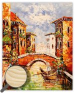 Obraz dřevěný: Venezia III., 240x300