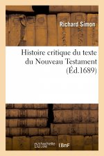 Histoire Critique Du Texte Du Nouveau Testament