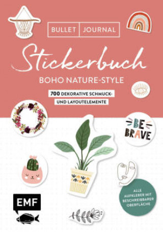 Bullet Journal Stickerbuch - Boho Nature-Style