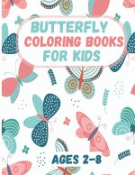 Butterfly Coloring Book for Kids Ages 2-8