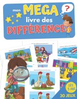 Mon mega livre des differences des 5 ans