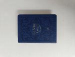 Saint Coran Bilingue - Poche - Couverture Souple bleu