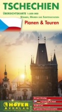 Übersichtskarte Tschechien - CZ 444 1:500 000