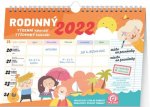 Týdenní rodinný plánovací kalendář s háčkem 2022