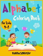 Alphabet Coloring Book for Kids 4-8
