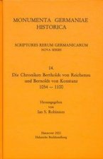 Die Chroniken Bertholds von Reichenau und Bernolds von Konstanz 1054-1100