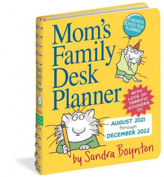 2022 Moms Family Desk Planner