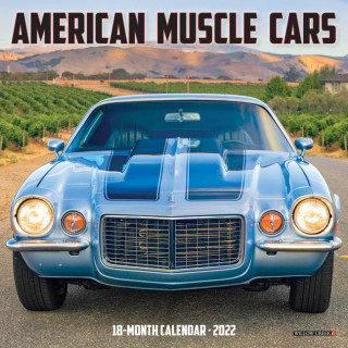 American Muscle Cars 2022 Mini Wall Calendar