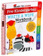 Ready to Learn: Pre-Kindergarten Write and Wipe Workbook: Counting, Shapes, Letter Practice, Letter Tracing, and More!