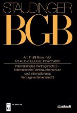 Staudingers Kommentar BGB Art 11-29 Rom I-VO; Art 46 b und c EGBGB; IntVertrVerfR. Internationales Vertragsrecht 2)