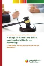 citacao no processo civil e sua inaplicabilidade via WhatsApp