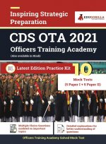UPSC CDS OTA (Officers Training Academy) Entrance Exam 2021 10 Full-length Mock tests (Solved) Latest Edition as per Union Public Service Commission S