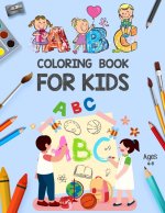 ABC Coloring Book for Kids Ages 4-8