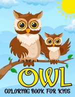 Owl Coloring Book for Kids