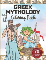 Greek Mythology Coloring Book