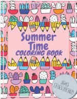 Summer Time Coloring Book