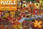 Ein Jahr im Wald - Herbst - Puzzle