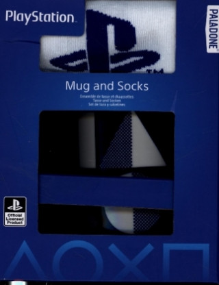 Set Playstation - hrnek a ponoďż˝ky