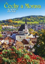 Čechy a Morava 2022 - nástěnný kalendář