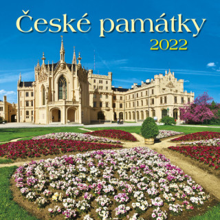 České památky  2022 - nástěnný kalendář