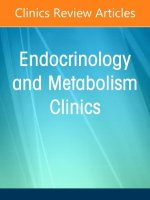 Pandemic of Diabetes and Prediabetes: Prevention and Control, an Issue of Endocrinology and Metabolism Clinics of North America: Volume 50-3