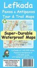 Lefkada, Paxos and Antipaxos Tour and Trail Maps