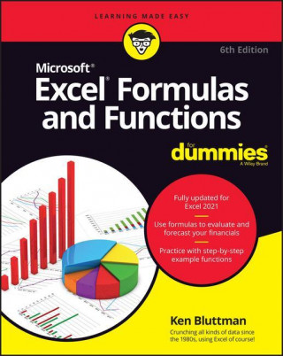 Excel Formulas & Functions For Dummies, 6th Edition (Ken Bluttman)(Puha kötésű)