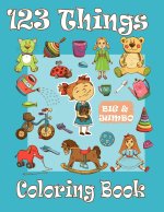 123 Things BIG & JUMBO Coloring Book