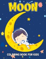 Moon Coloring Book for Kids
