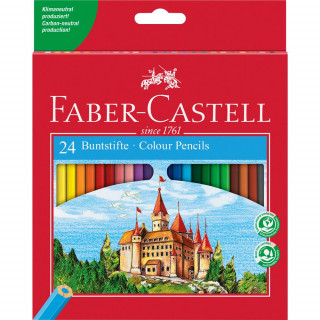 Kredki ołówkowe Zamek Faber-Castell 24 kolory