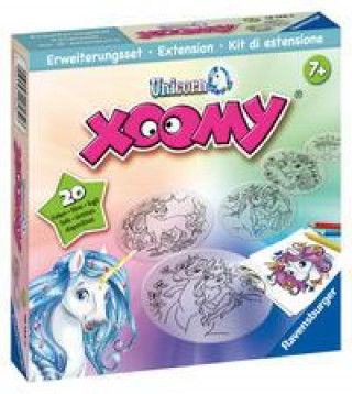Ravensburger Xoomy Erweiterungsset Unicorn - Zauberhafte Einhörner zeichnen lernen