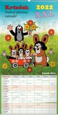 Nástěnný kalendář Rodinný plánovací Krteček XXL 2022