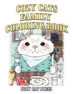 Cozy Cats Family Coloring Book: Cozy Cat Press