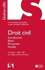 Droit civil. Introduction Biens Personnes Famille. 22e éd.