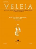 VELEIA 33 REVISTA DE PREHISTORIA FRANZ BOPP AND HIS COMPARA