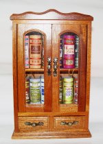 BIBLIOTECA PARA 12 MINILIBROS (LIBRO MINIATURA)