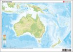 MAPA MUDO AUSTRALIA-OCEANIA FISICO COLOR VICVAR0SED