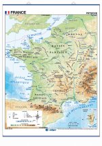 France, physique / Administrative (division par région et départament)
