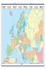Europa, físico / político. A todo color
