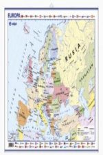 MAPA MINI MURAL EUROPA POLITICO 50X35