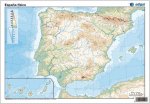 España, f¡sico. Mapa mudo de ejercicios