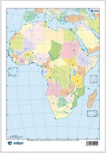 mapa áfrica político