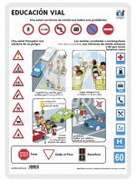LAMINA A3 PRIMARIA EDUCACION VIAL (42X29)