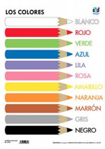LAMINA A3 INFANTIL LOS COLORES (42X29) ME GUSTA SABER