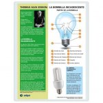 LAMINA A3 ESO THOMAS EDISON LA BOMBILLA (42X29) INV.DESC.