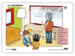 LAMINA A3 INFANTIL LA TORMENTA (42X29)