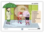 LAMINA A3 INFANTIL LA LLUVIA (42X29)