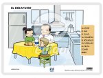 LAMINA A3 INFANTIL EL DESAYUNO (42X29)